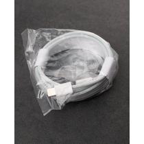 USB cable Foxconn Type-C to Type-C тканевый (тех. пакет) 2м. белый