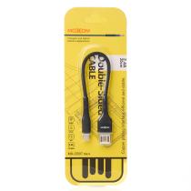 USB cable MOXOM Lightning (MX-CB07) 20cm черный