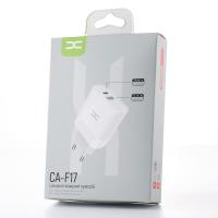 (уценка) СЗУ DC блок (1 PD / 20W Fast Charger + 1 QC3.0) (CA-F17) белый