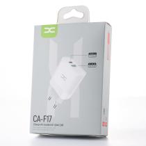 (уценка) СЗУ DC блок (1 PD / 20W Fast Charger + 1 QC3.0) (CA-F17) белый