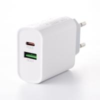 (уценка) СЗУ DC блок (1 PD / 20W Fast Charger + 1 QC3.0) (CA-F17) белый