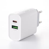 (уценка) СЗУ DC блок (1 PD / 20W Fast Charger + 1 QC3.0) (CA-F17) белый
