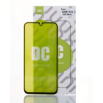 Защитное стекло DC для Samsung A34 черный