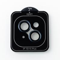 Защитное стекло для камеры DARK iPhone 15 / iPhone 15 Plus синий