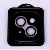 Защитное стекло для камеры DARK iPhone 15 / iPhone 15 Plus голубой