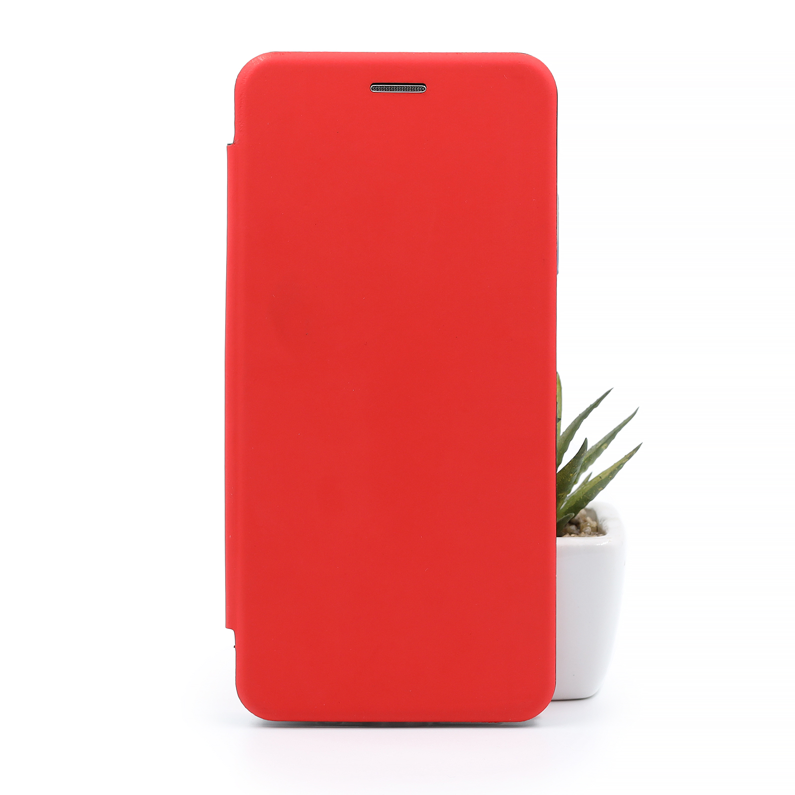 чехол-книга 360 MATTE Xiaomi Redmi 10 красный