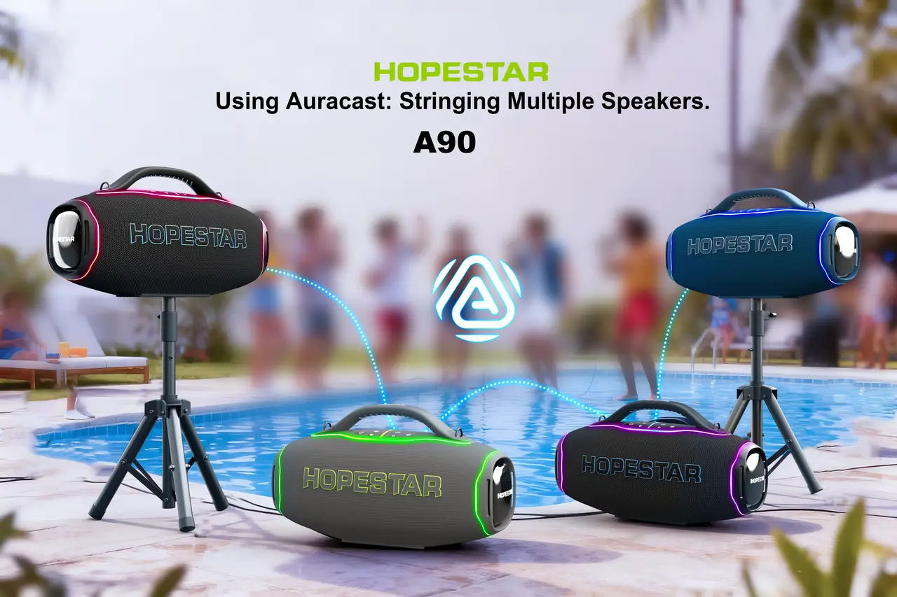 Колонка Bluetooth Hopestar A90 black